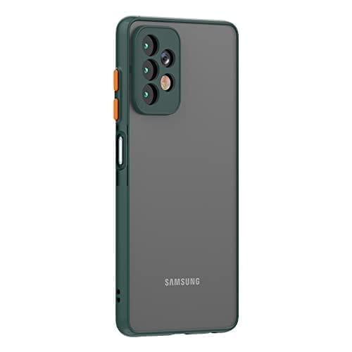 Winble Samsung Galaxy M32 5G Back Cover Case Smoke (Green)
