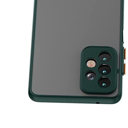 Winble Samsung Galaxy M32 5G Back Cover Case Smoke (Green)