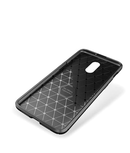 Winble OnePlus 6T / OnePlus 7 Back Cover Case Carbon Fiber (Blue)