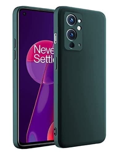 Winble OnePlus 9RT 5G Back Cover Case Liquid Silicone (Green)