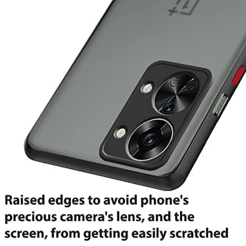 Winble OnePlus Nord 2T 5G Back Cover Case Smoke (Black)