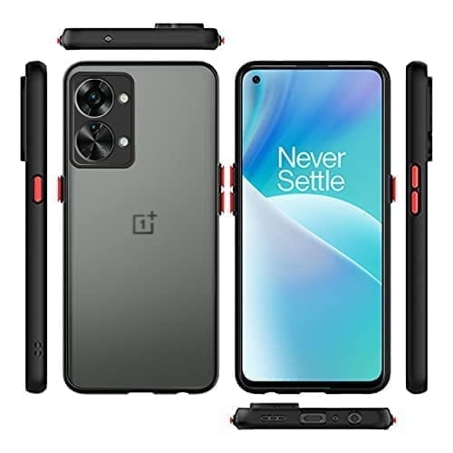 Winble OnePlus Nord 2T 5G Back Cover Case Smoke (Black)