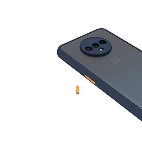 Winble OnePlus 7T Back Cover Case Smoke (Blue)