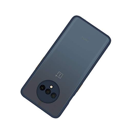 Winble OnePlus 7T Back Cover Case Smoke (Blue)