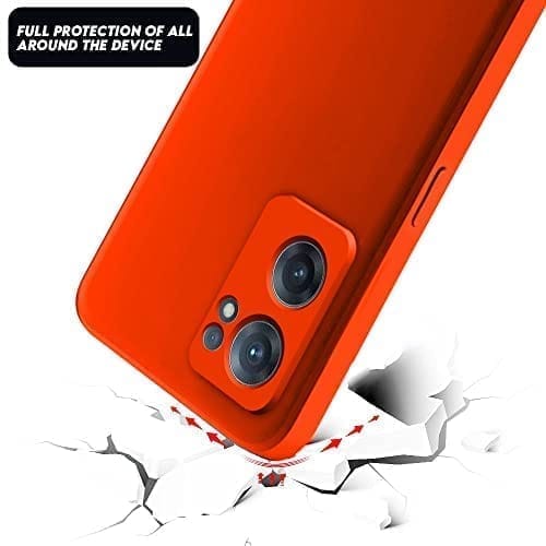 Winble OnePlus Nord CE 2 5G Back Cover Case Liquid Silicone (Red)