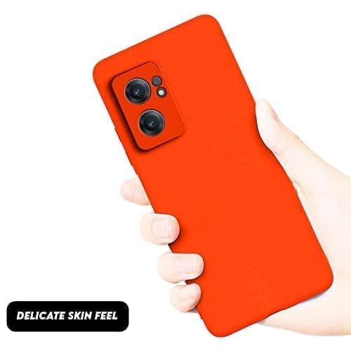 Winble OnePlus Nord CE 2 5G Back Cover Case Liquid Silicone (Red)
