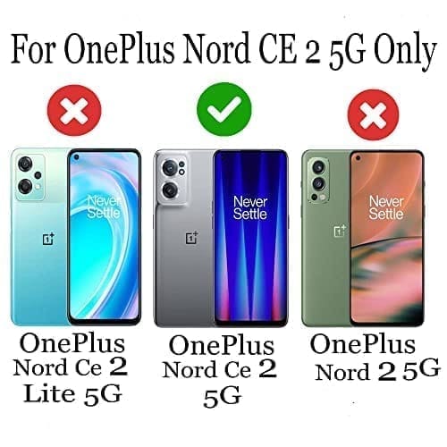 Winble OnePlus Nord CE 2 5G Back Cover Case Liquid Silicone (Blue)