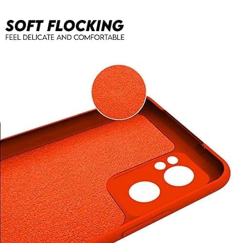 Winble OnePlus Nord CE 2 5G Back Cover Case Liquid Silicone (Red)