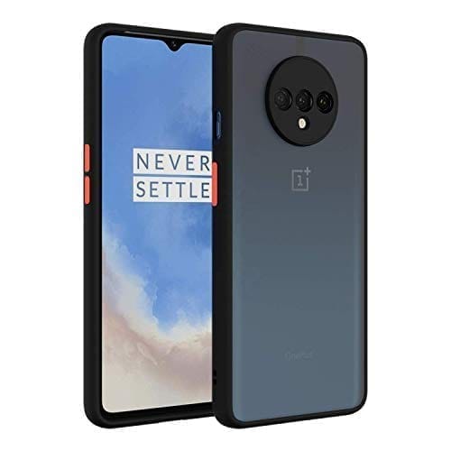 Winble OnePlus 7T Back Cover Case Smoke (Black)