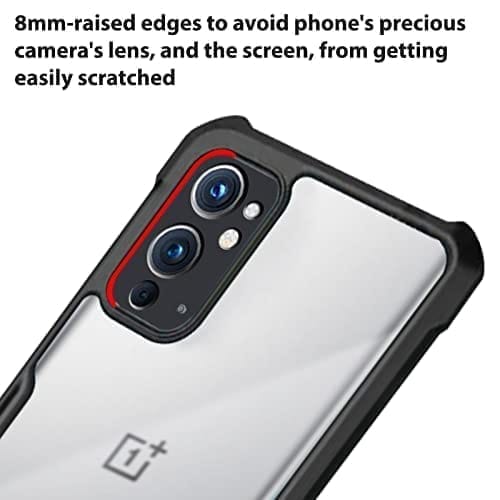 Winble OnePlus 9RT 5G Back Cover Case Crystal Clear