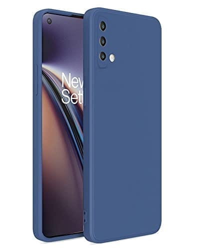 Winble OnePlus Nord CE 5G Back Cover Case Liquid Silicone (Blue)