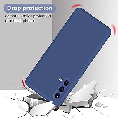 Winble OnePlus Nord CE 5G Back Cover Case Liquid Silicone (Blue)