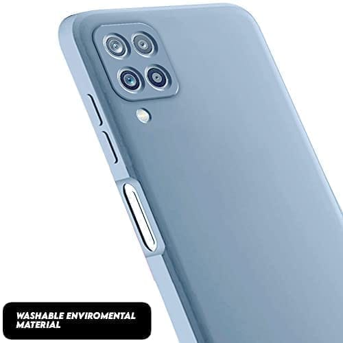 Winble Samsung Galaxy M33 5G Back Cover Case Liquid Silicone (Gray)
