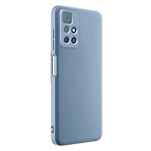 Winble Samsung Galaxy M33 5G Back Cover Case Liquid Silicone (Gray)