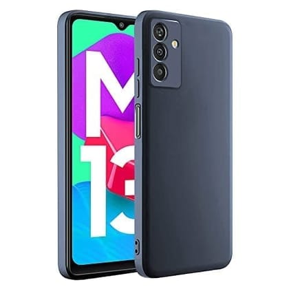 Winble Samsung Galaxy M13 4G Back Cover Case Liquid Silicone (Gray)