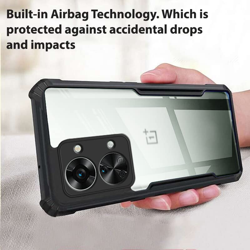 Winble OnePlus Nord 2T 5G Back Cover Case Crystal Clear