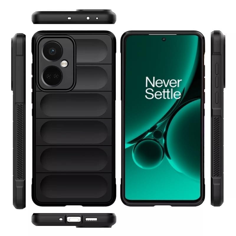 Winble OnePlus Nord CE 3 5G Back Cover Case Jacket Liquid Silicone (Black)