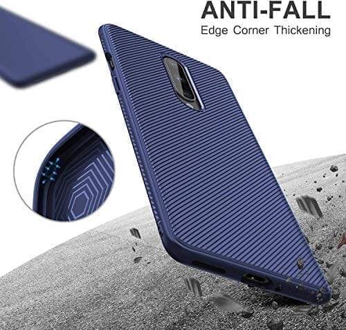 Winble OnePlus 8 Back Cover Case Line Soft Armor