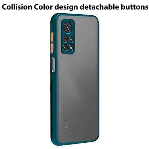 Winble Redmi Note 11 Pro/Note 11 Pro Plus 5G Back Cover Case Smoke (Green)
