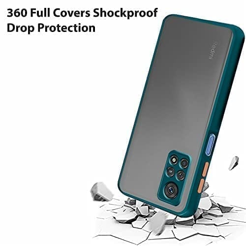 Winble Redmi Note 11 Pro/Note 11 Pro Plus 5G Back Cover Case Smoke (Green)