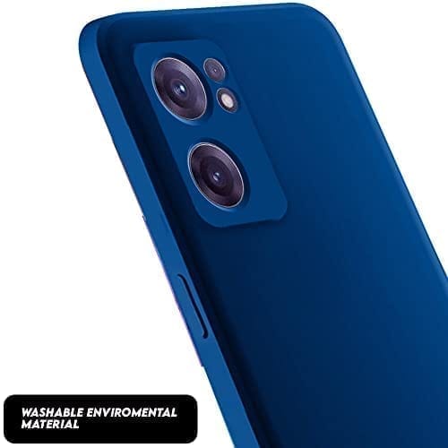 Winble OnePlus Nord CE 2 5G Back Cover Case Liquid Silicone (Blue)