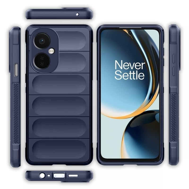 Winble OnePlus Nord CE 3 Lite 5G Back Cover Case Jacket Liquid Silicone (Blue)