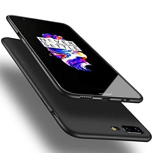 Winble OnePlus 5T Back Cover Case Soft Flexible (Black)