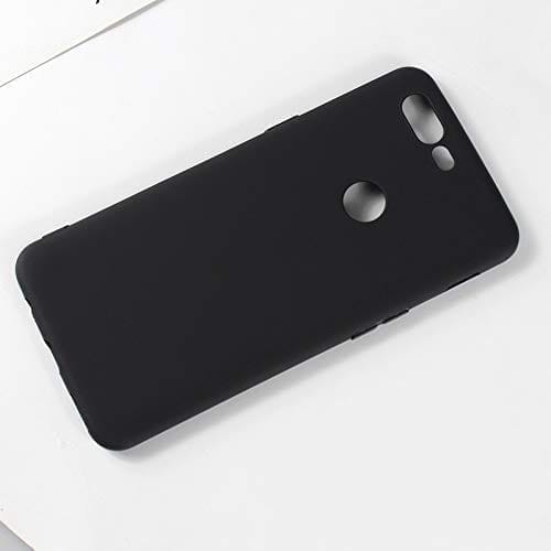 Winble OnePlus 5T Back Cover Case Soft Flexible (Black)