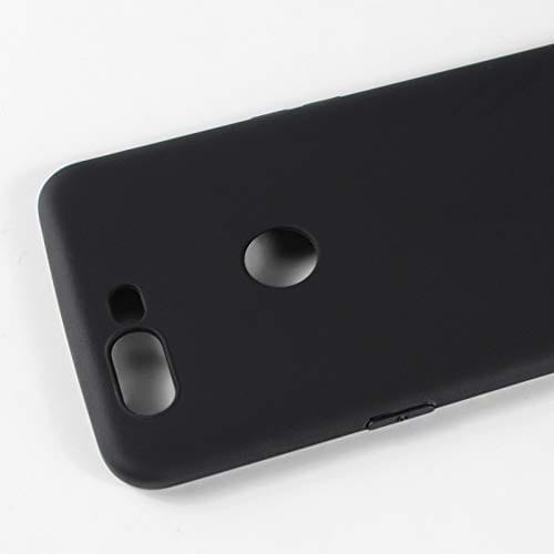 Winble OnePlus 5T Back Cover Case Soft Flexible (Black)