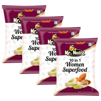 Mr.Nuttz Women Super Food Mix 200g (4x 50g)