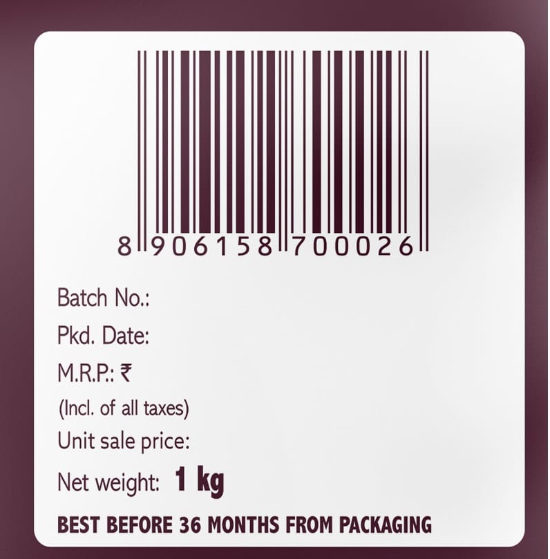 Deccan Organic Himalayan Pink Salt Pouch 1000 gram