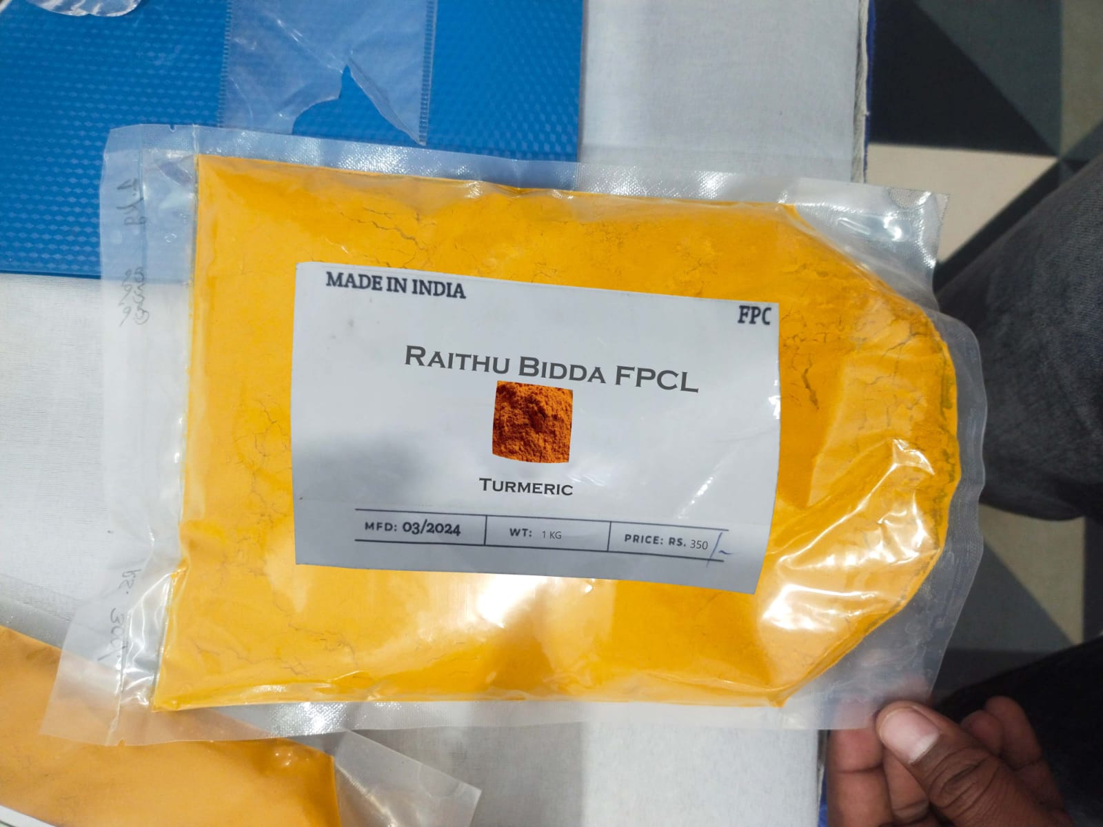 Organic Termeric Powder 1000 gm