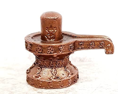 Searchers Paradise - Copper Idols Shivalingam, 1.4 inches, Copper Handmade 88 Grams, Patina Antique Finish, Pack of 1 Piece