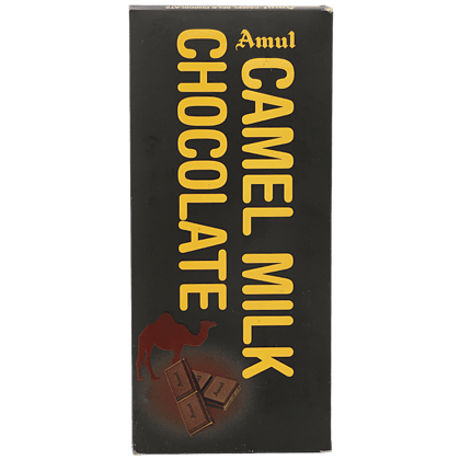 Amul Camel Milk Chocolate - Unique Treat Of Cocoa And Camel Milk, 150 G(Savers Retail)
