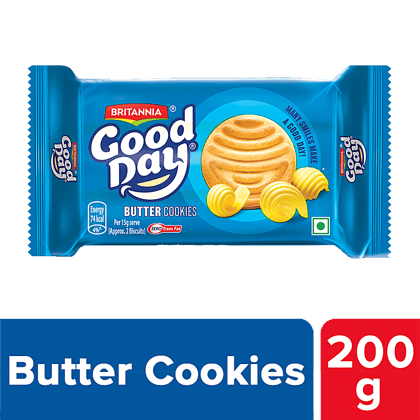 Britannia Good Day Butter Cookies, 200 G(Savers Retail)