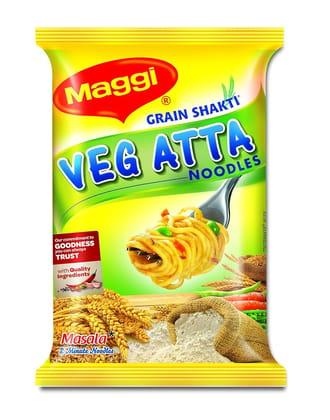 Maggi Atta Noodles, Vegetable Masala, Pouch, 80G(Savers Retail)