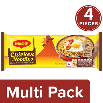 Maggi Chicken Instant Noodles, 284 G Pouch(Savers Retail)