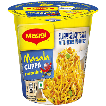 Maggi Cuppa Noodles - Masala, Quick On-The-Go Snack, 70 G(Savers Retail)