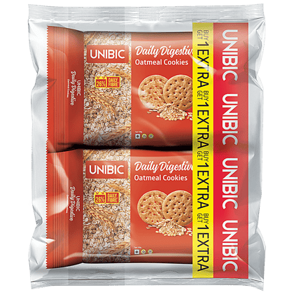 Unibic Cookies - Daily Digestive Oatmeal, 150 G(Savers Retail)