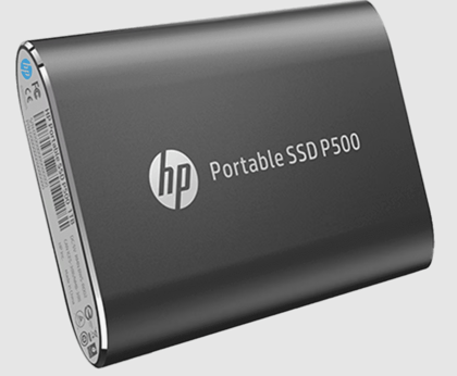 HP P500 500GB Portable SSD Black (84B40AA)