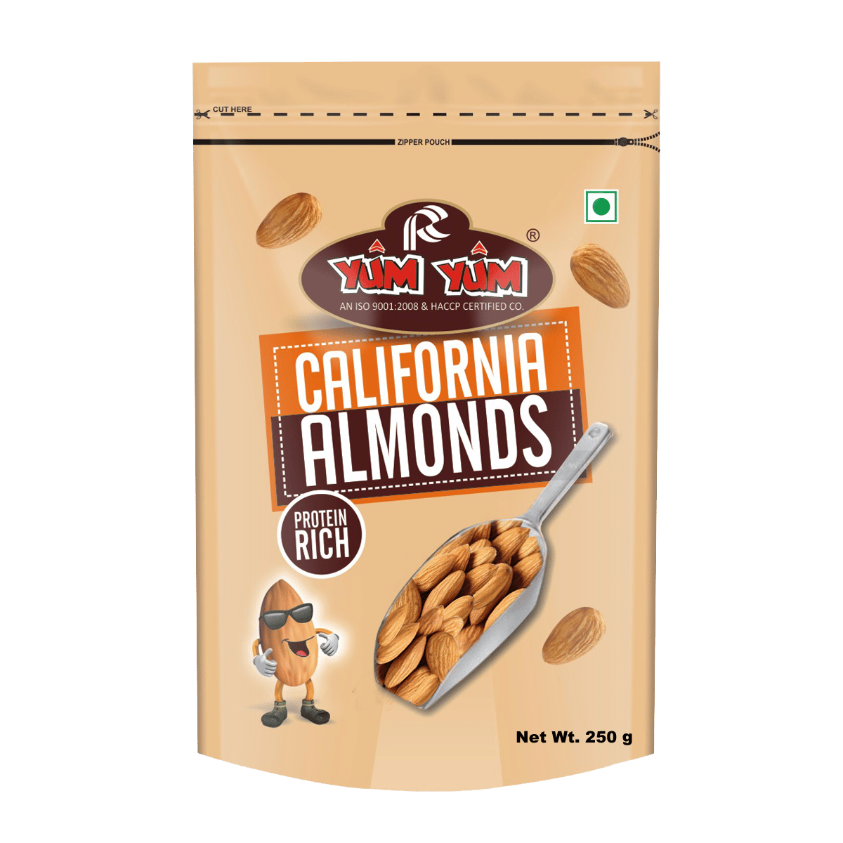 Yum Yum Almonds 250g