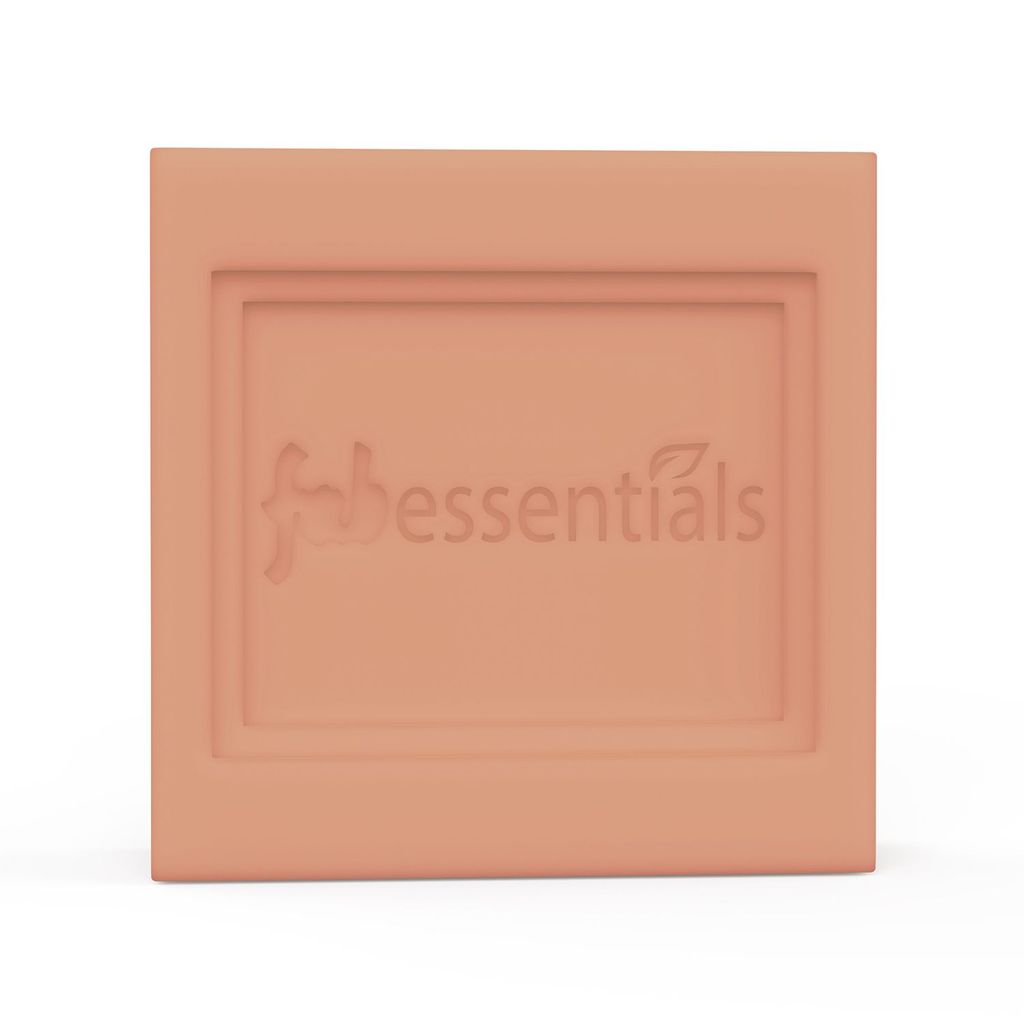 Fabessentials Orange Basil Organic Handmade Bathing Bar | with Natural Biaoctives | Cleanses, Nourishes & Brightens Skin | Vegan & Palm-Oil Free - 100 gm