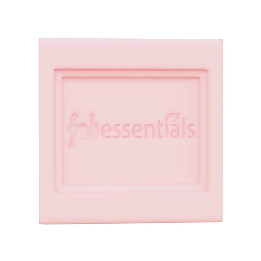 Fabessentials Rose & Milk Handmade Bathing Bar | 100% Organic | with Coconut Oil & Vitamin E | Cleanses, Nourishes & Brightens Skin | Vegan & Palm-Oil Free - 100 gm