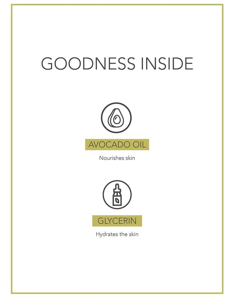 Fabessentials Avocado Glycerin Bathing Bar | with Natural Bioactives | for Cleansing, Nourishing and Rejuvenating Skin | Vegan & Toxin Free - 100 gm