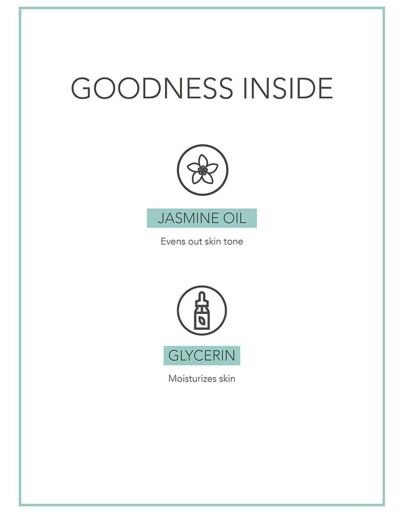 Fabessentials Jasmine Glycerin Bathing Bar | with Natural Bioactives | for Deep Cleansing, Refreshing and Soothing Skin | Vegan & Toxin Free - 100 gm