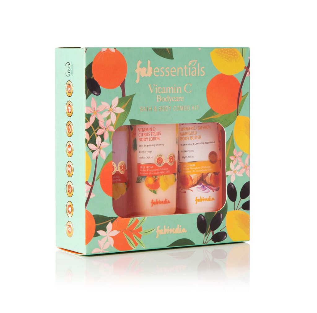 Fabessentials Vitamin C Bath & Body Care Gift Set 150g