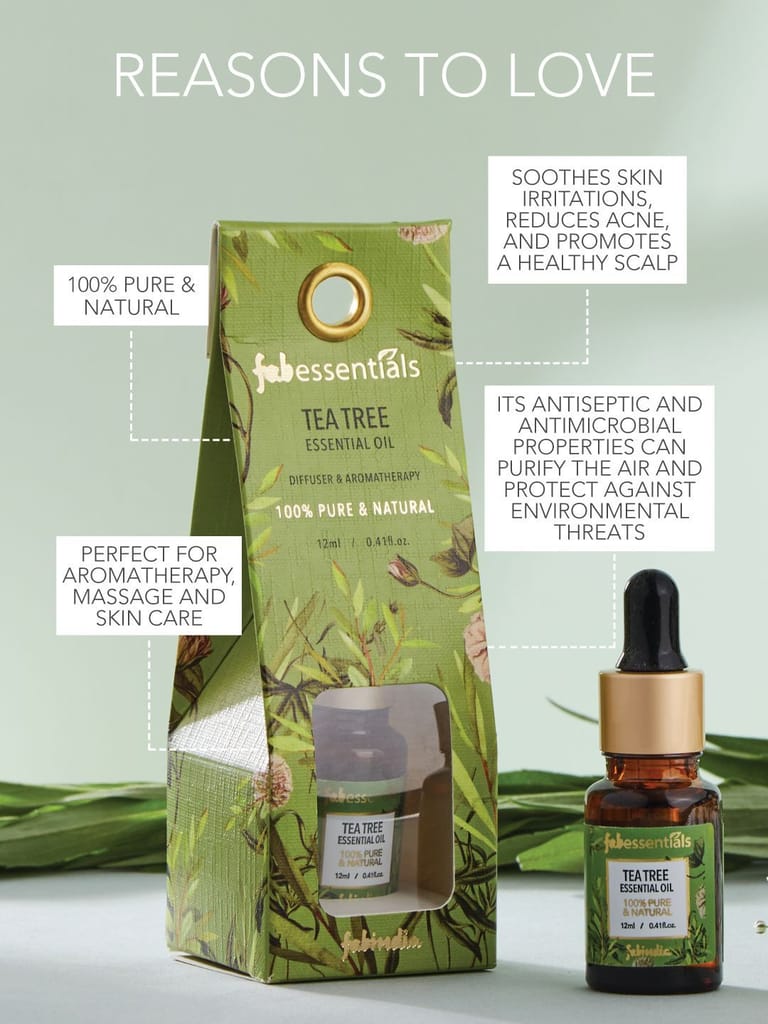 Fabessentials Tea Tree Essential Oil - 12 ml