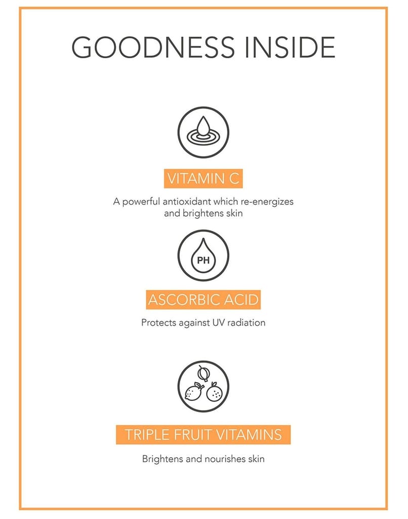 Fabessentials Vitamin C Citrus Fruits Face Wash | with Triple Fruit Vitamin Complex - Orange Oil, Lemon Peel & Amla | Infused with Lactic Acid, Glycolic acid for exfoliation| Daily Detox Micro Polish Cleansing & Skin Brightening - 100 ml