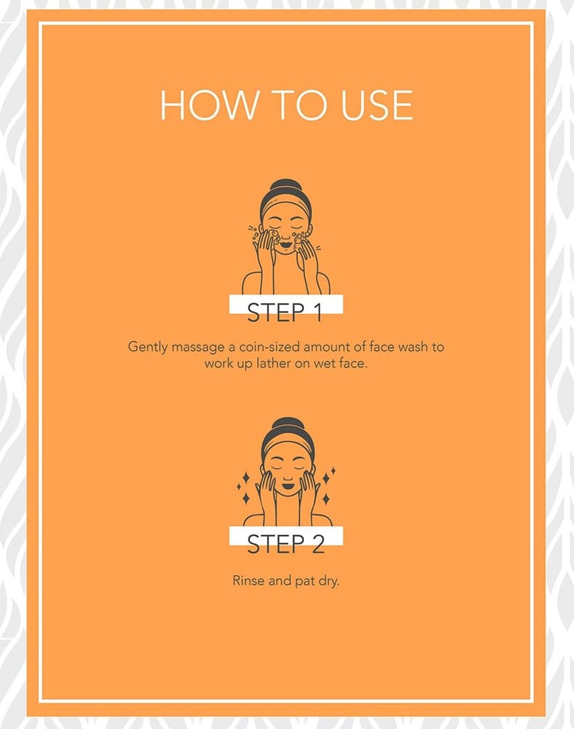 Fabessentials Vitamin C Citrus Fruits Face Wash | with Triple Fruit Vitamin Complex - Orange Oil, Lemon Peel & Amla | Infused with Lactic Acid, Glycolic acid for exfoliation| Daily Detox Micro Polish Cleansing & Skin Brightening - 100 ml