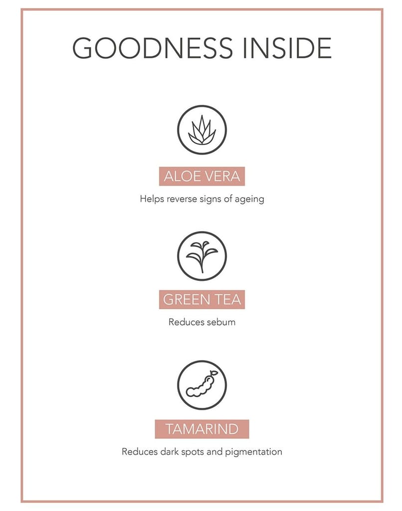 Fabessentials Aloe Vera Camellia Leaves Face Scrub | with Green Tea Leaf & Tamarind extract | for Gentle Every Day Exfoliation | reduces Dark Spots, Pigmentation & buffs away Dullness | Soothing, Healing & Moistursing - 100 gm